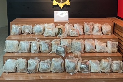 24 Kilogram Uyuşturucu Yakalandı