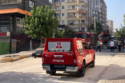 Şanlıurfa'da İş Yerinde Yangın Çıktı