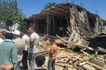 İnşaatta Çökme 7 İşçi Yaralandı