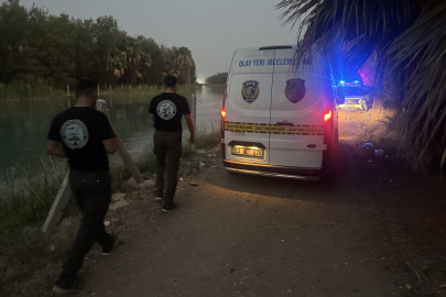 Sulama Kanalına Giren Kişi Aranıyor