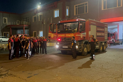 Orman Yangınına Urfa’dan Destek