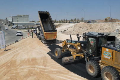 Haliliye'de Asfalt Yol Hizmeti