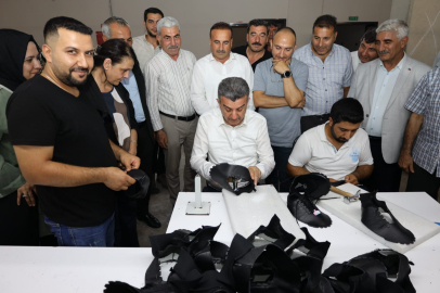 Başkan Günbegi, Organize Sanayide