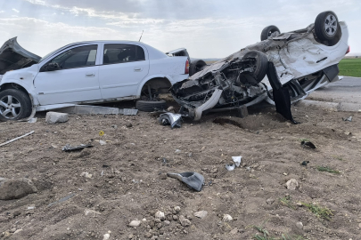 Suruç Yolunda Kaza 4 Yaralı