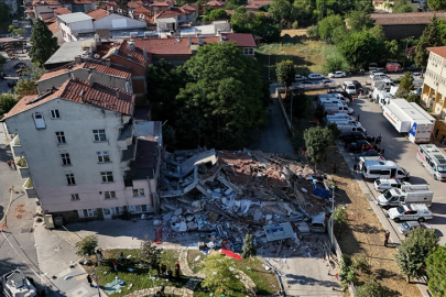 Depremde Yıkılan Binada Son Durum