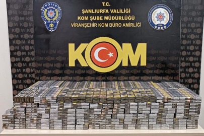 Şanlıurfa'da Kaçakçılık Operasyonu