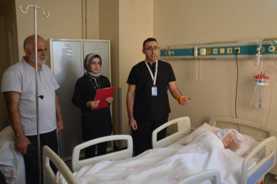 94 Yaşındaki Hasta Sağlığına Kavuştu