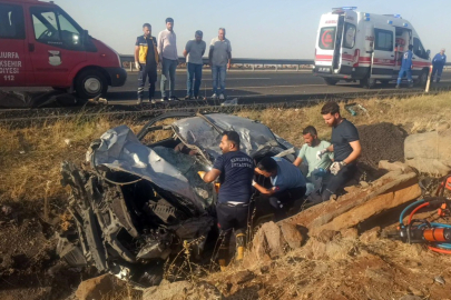 Şanlıurfa'da Feci Kaza 2 Kişi Öldü
