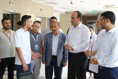 Yeni Müdürden Hastanede İnceleme