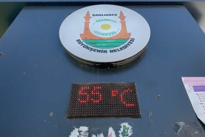 Termometre 55 Dereceyi Gösterdi