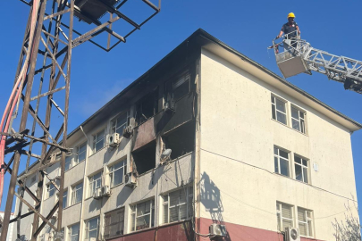 Hükümet Konağı'nda Yangın Çıktı