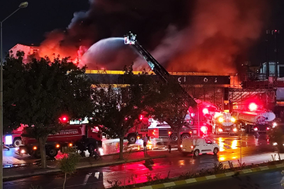 Şanlıurfa’da Korkutan Büyük Yangın