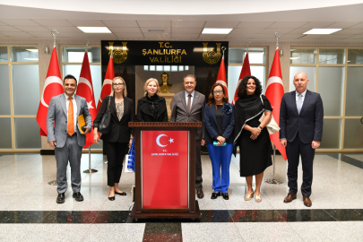İsveç Büyükelçisi, Şanlıurfa'da