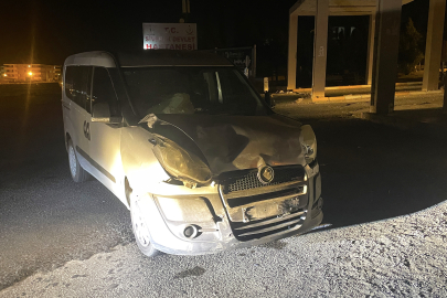 Urfa'da Polis Aracı Kaza Yaptı
