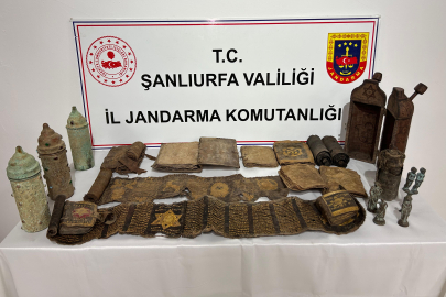 Urfa’da Tarihi Eser Operasyonu