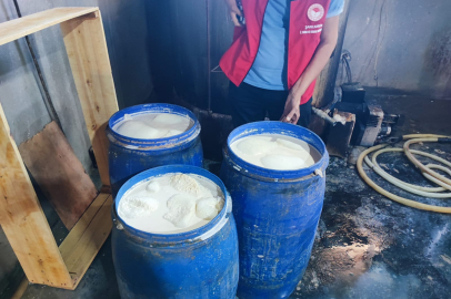 Şanlıurfa'da 1 Ton Süt İmha Edildi
