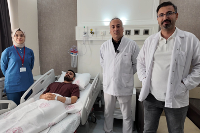 Şanlıurfa'da Sağlığına Kavuştu