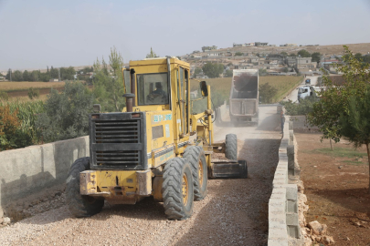 Haliliye’de Konforlu Yol Hizmeti