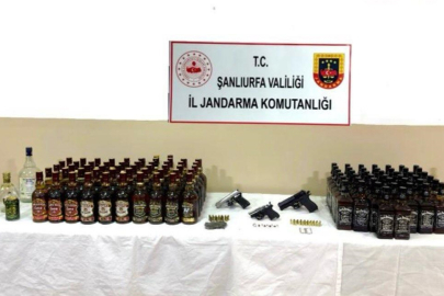 Şanlıurfa'da Sahte İçki Operasyonu