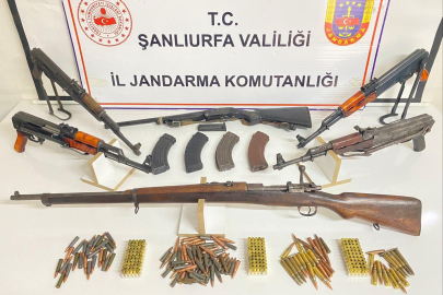 Çok Sayıda Silah Yakalandı