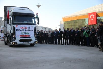 Gazze'ye 4 Tır Gıda Malzemesi