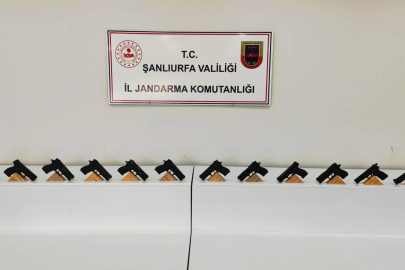 Şanlıurfa'da, 12 Tabanca Yakalandı
