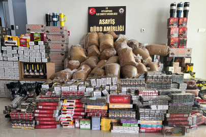 Gümrük Kaçağı Ürünler Yakalandı