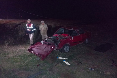 Otomobil Sürücüsü Hayatını Kaybetti