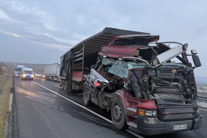 Şanlıurfa'da İki Tır Çarpıştı