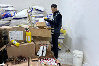 Şanlıurfa'da Sahte Deterjan Üretimi