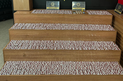 5 Bin Uyuşturucu Hap Yakalandı