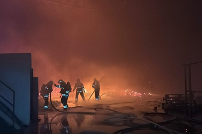 Ambalaj Fabrikasında Yangın Çıktı