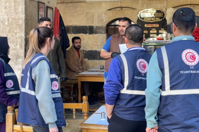 Şanlıurfa’da Yılbaşı Öncesi Denetim