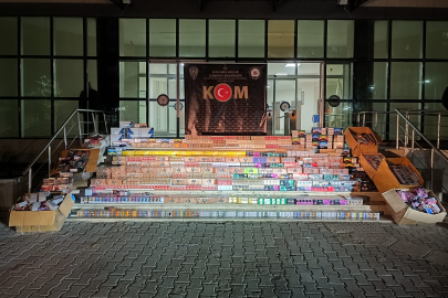 Urfa'da Kaçak Sigara Operasyonu