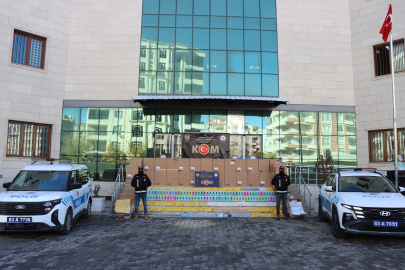 Binlerce Paket Sigara Yakalandı