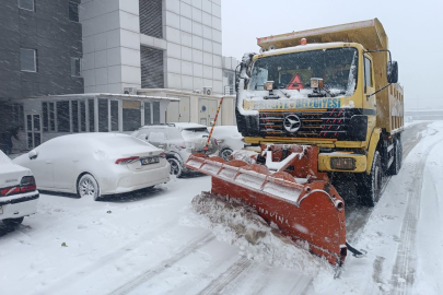 Haliliye’de Kar Mücadelesi Sürüyor