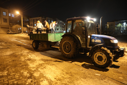 Haliliye’de Kar Öncesi Hazırlık