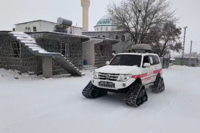 Urfa’da Paletli Ambulanslar Görevde