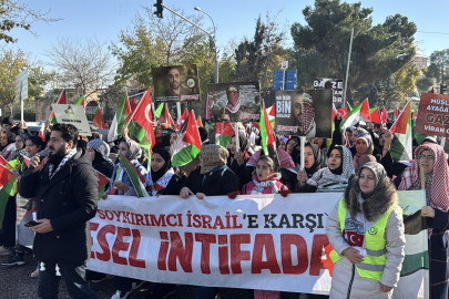 Urfa’da Filistin'e Destek Yürüyüşü