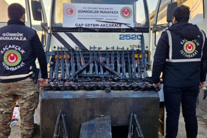 51 Silah İle 41 Şarjör Yakalandı