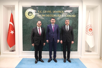 Canpolat'tan Bakan Kurum'a Ziyaret