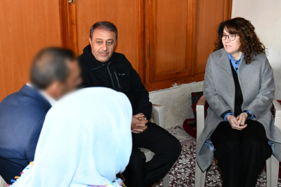 Vali Şıldak, Evlerinde Ziyaret Etti