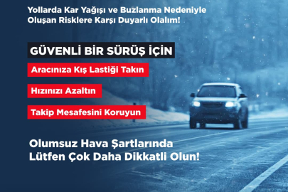 Vali Şıldak’tan Kar Lastiği Uyarısı