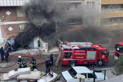 Urfa'da Yangına Müdahale Ediliyor