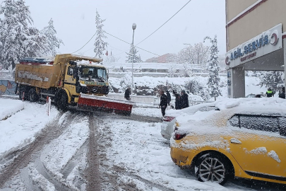 Haliliye’de Kar Nöbetine Devam