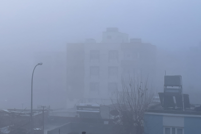 Siverek’te Yoğun Sis Etkili Oldu