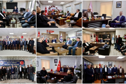 Esnaf Odalarını Ziyaret Etti