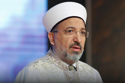 Diyanet İşleri Başkanından Mesaj