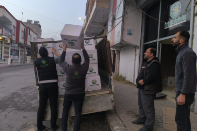 1400 Aileye Gıda Kolisi Yardımı