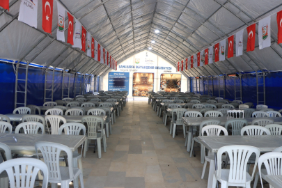 Şanlıurfa’da İftar Çadırları Kuruldu